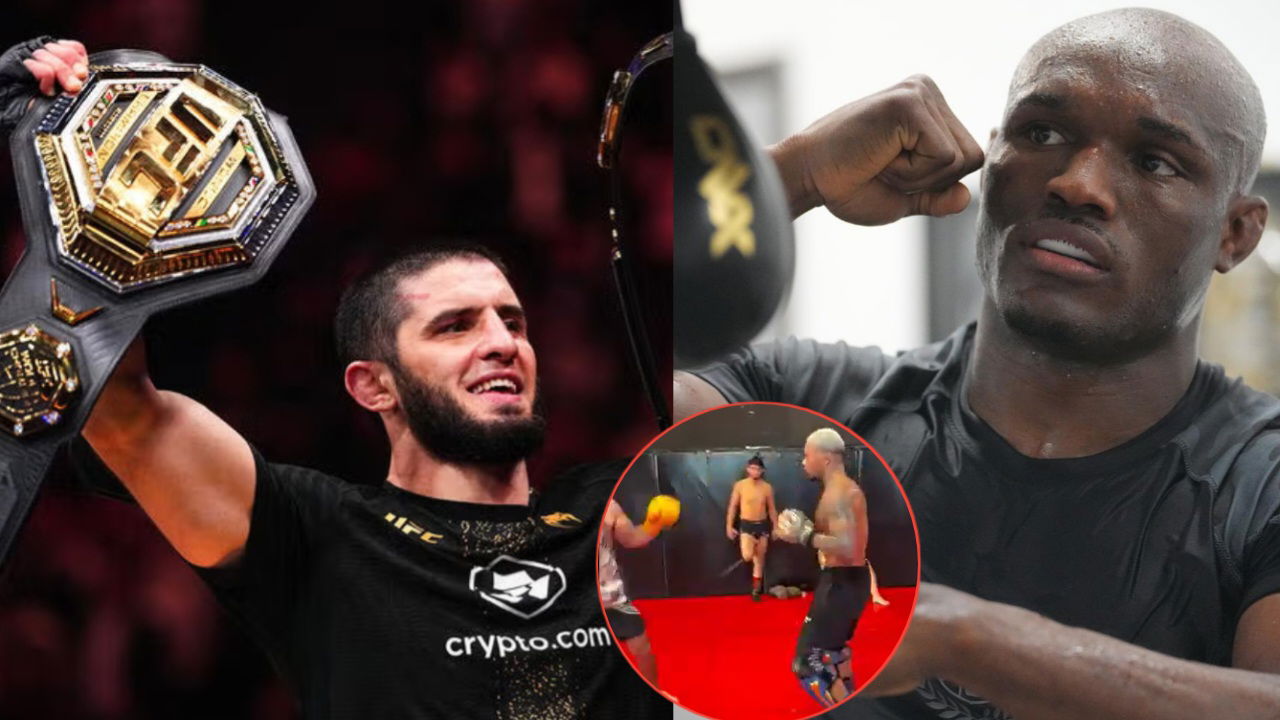 Kamaru Usman and Rising Welterweight Contender Spotted in Training as Islam Makhachev Awaits First Challenger