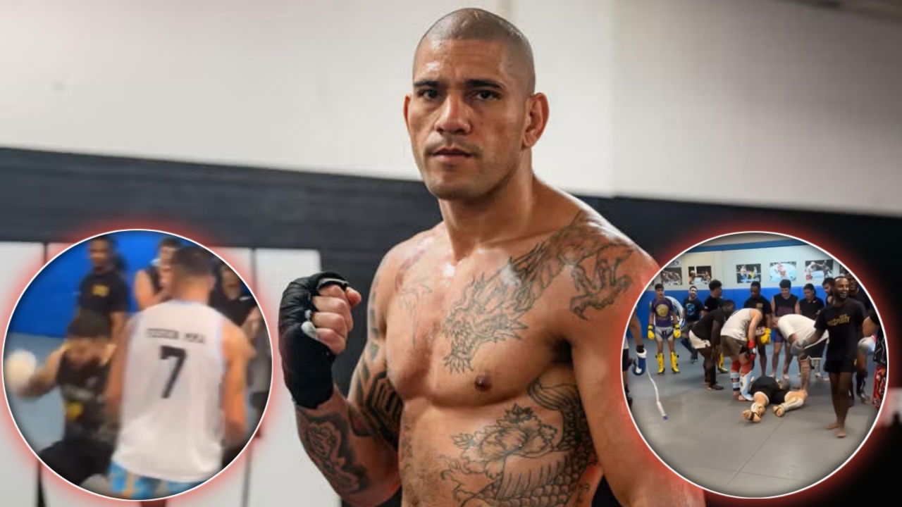 (Video): Alex Pereira Sleeps Sparring Partner with Signature Left Hook Despite Barely Landing