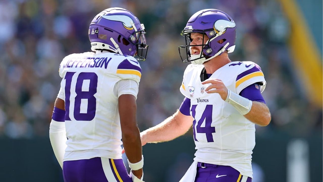 Justin Jefferson Shows Love for Sam Darnold in Touching Message Before Sunday Showdown