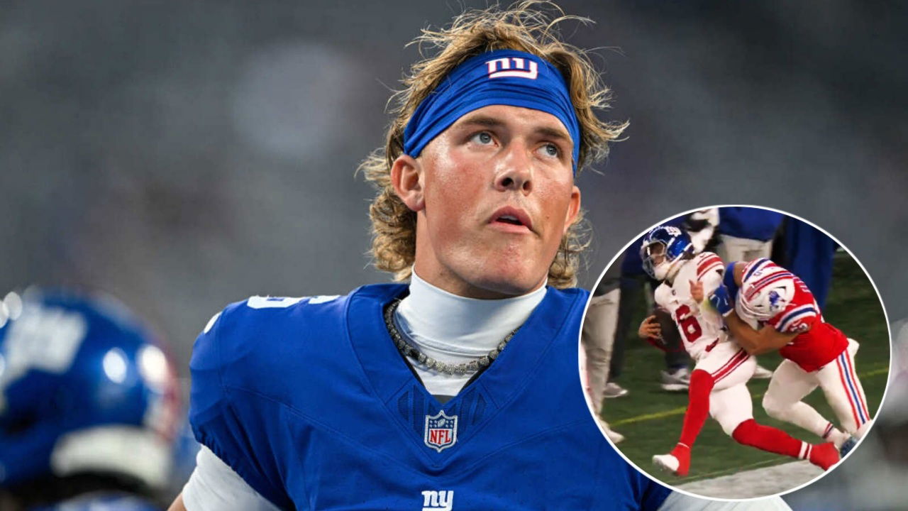 (Video) Huge Fight Breaks out After Patriots’ Christian Elliss Hit Jaxson Dart Along the Sideline