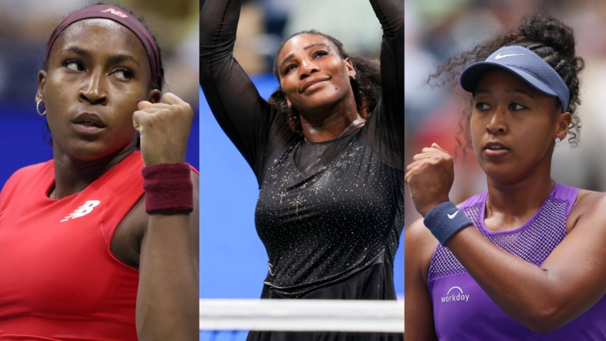 Coco Gauff, Serena Williams, Naomi Osaka
