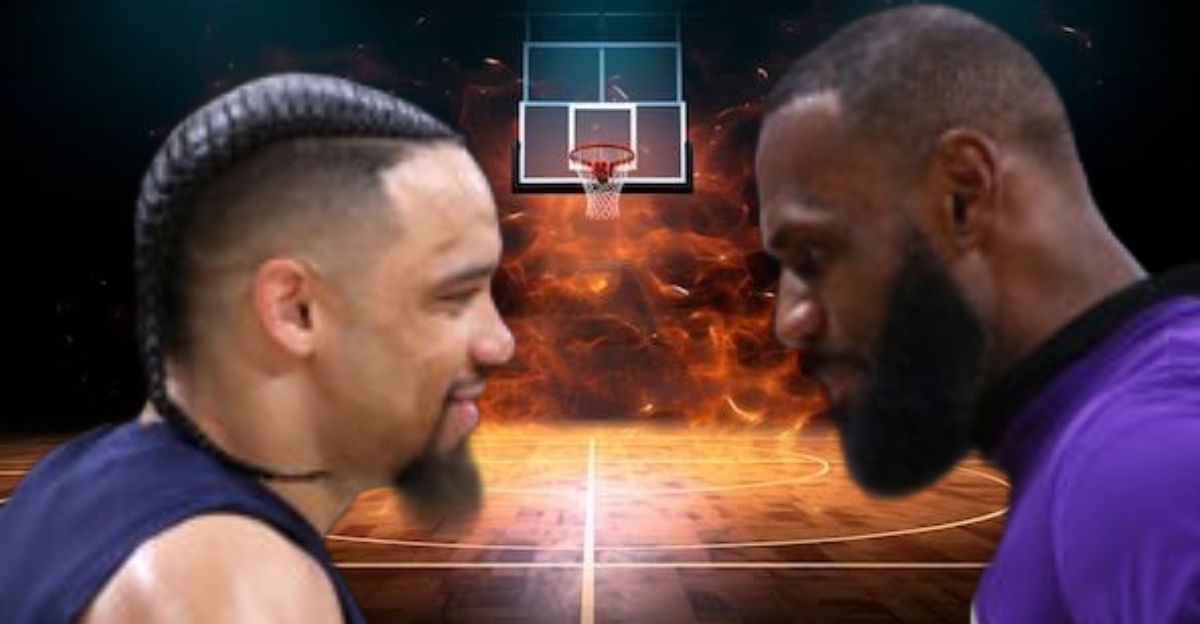 (Video) LeBron James’ Gesture After Dillon Brooks Fails To Score on Bronny Goes Viral