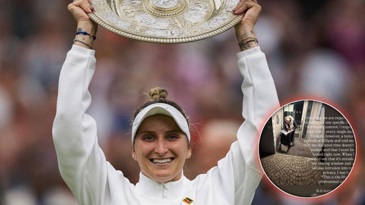 (In Pictures) Marketa Vondrousova Criticizes Anti-Doping Officials After Surprise Late-Night Check