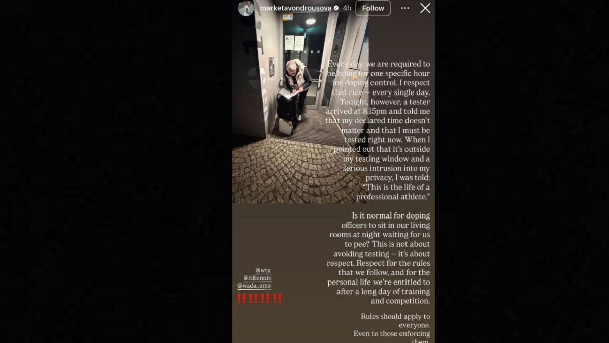 (In Pictures) Marketa Vondrousova Criticizes Anti-Doping Officials After Surprise Late-Night Check 1 Marketa Vondrousova 1