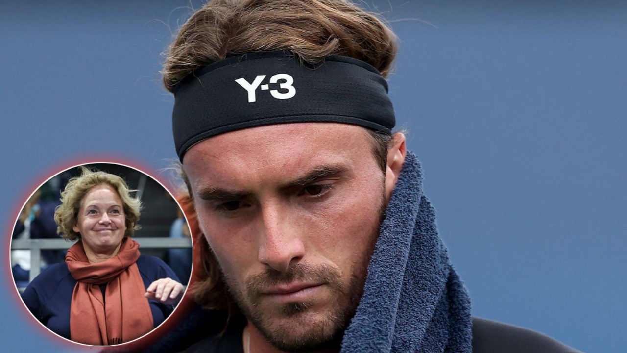 Stefanos Tsitsipas’ Mom Admits His Social Media Posts Surprises Her: “I Stood with My Mouth Open”