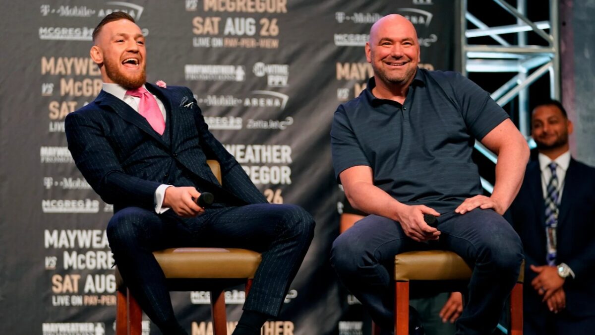 Conor McGregor and Dana White