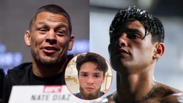 Nate Diaz makes fun of Ryan Garcia