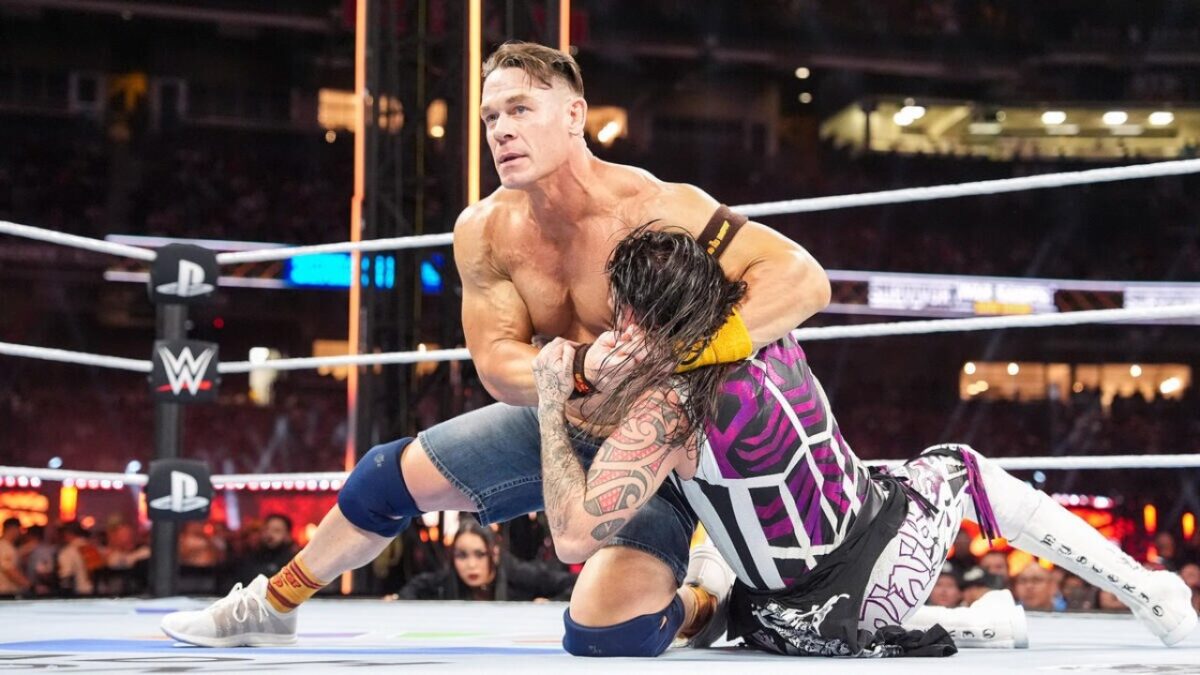 John Cena and Dominik Mysterio
