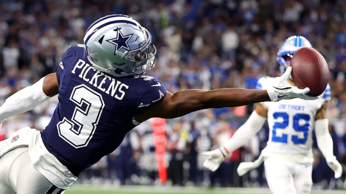 George Pickens’ Expletive Rant at Richard Sherman Draws Brian Schottenheimer's Attention 1 George Pickens against the Lions