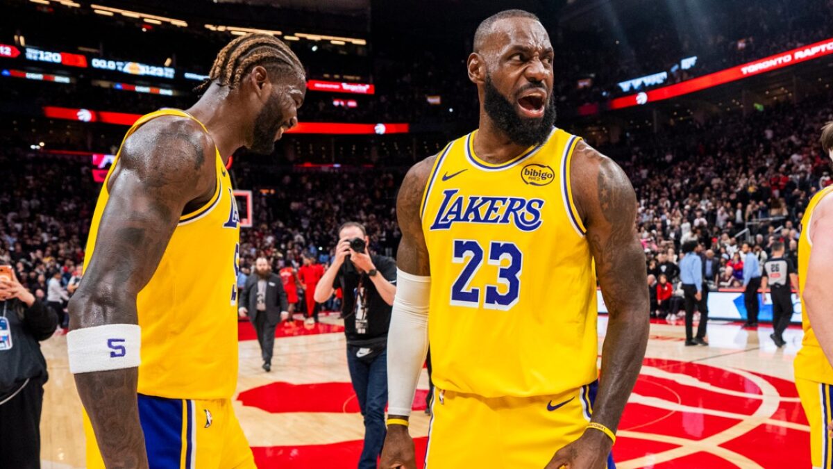 LeBron James Missing Celtics Clash Due to Arthritis Sends Fans Reeling - "Damn Unc" 1 LeBron James after their win over Raptors