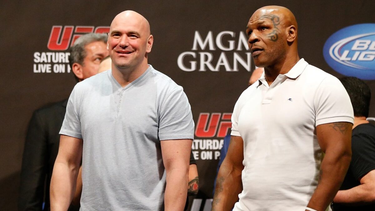 Mike Tyson and Dana White