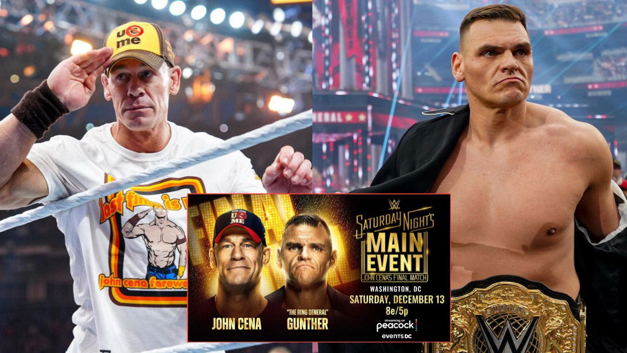 Gunther Makes a Shocking Claim About Making John Cena Give up in Their December 13th Outing