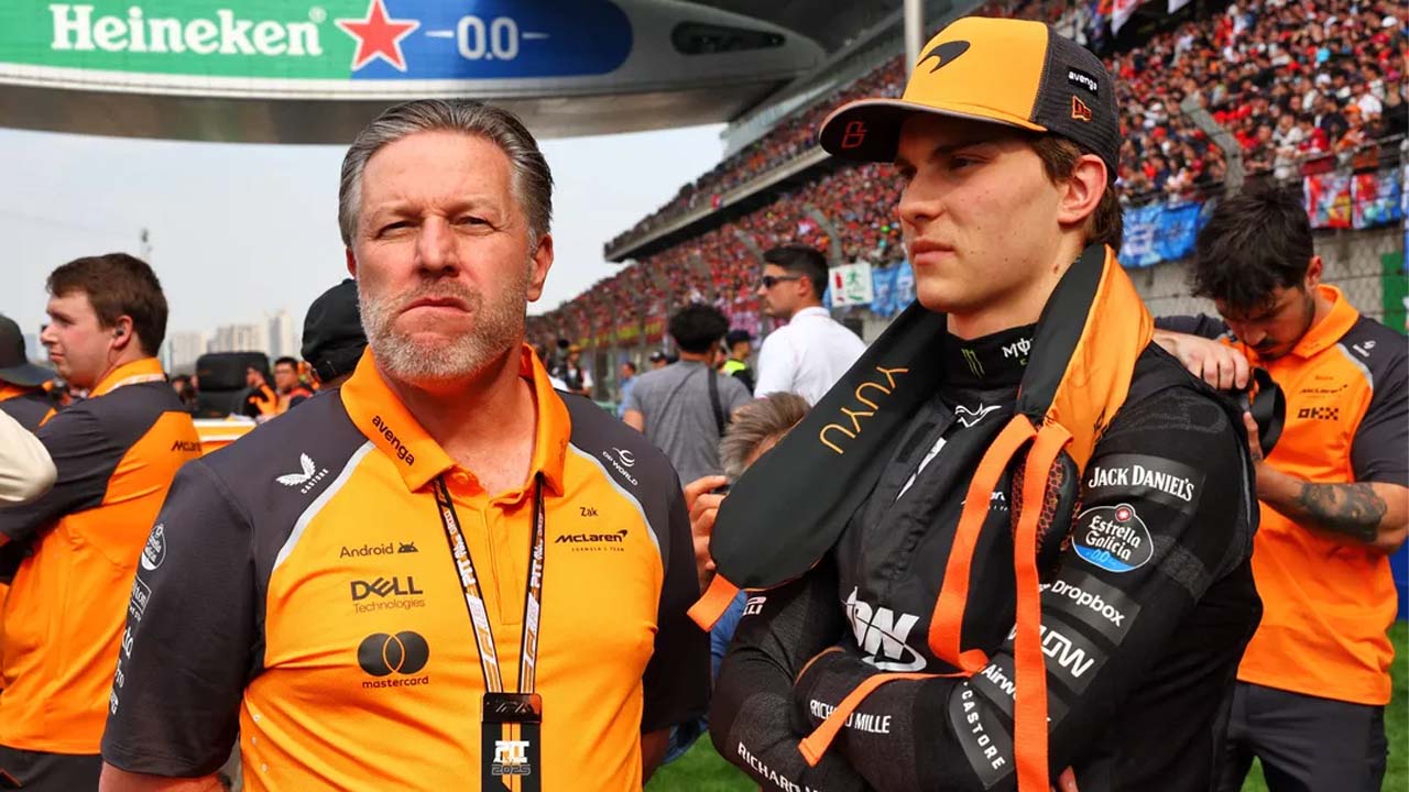 Zak Brown Insists Oscar Piastri Is “Going to Be World Champion” in McLaren Despite 2025 collapse