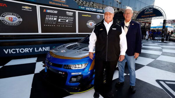 Rick Hendrick and Rick France