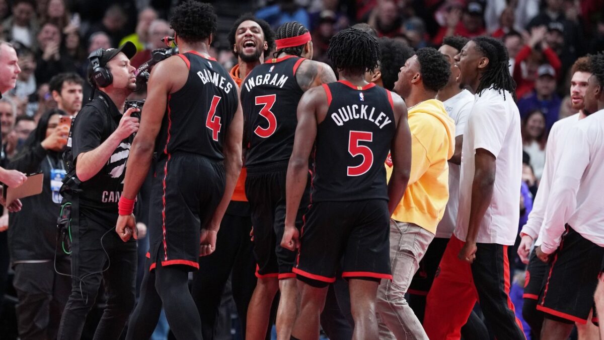 Young Raptors are in a bad stretch currently