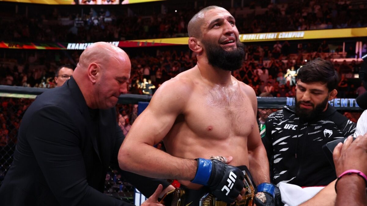 (Video) Khamzat Chimaev Spotted Working with Top Cardio Coach Amid Rumors of Mid-2026 Return 1 Khamzat Chimaev is hesitant to fight Nasirroudine Imavov