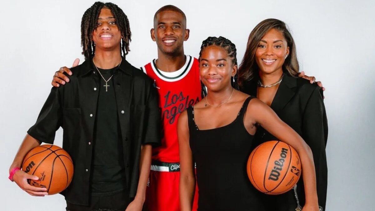 Ty Lue Denies Reports of A Rift With Chris Paul After Unceremonious Exit 1 Chris Paul with his family