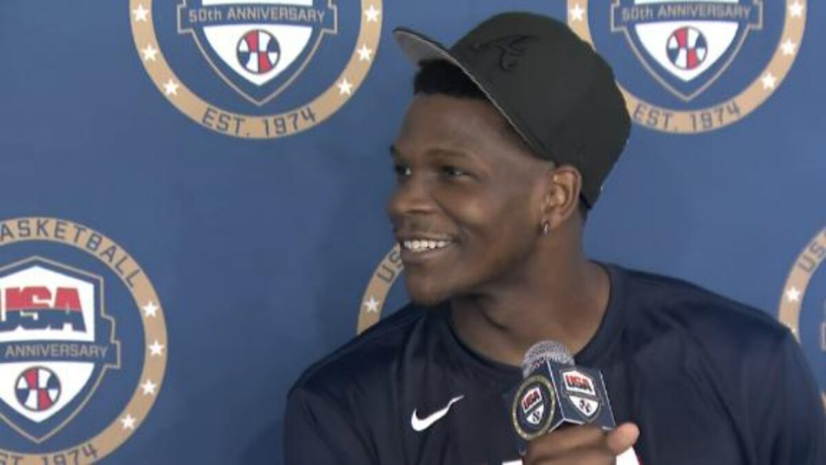 Anthony Edwards Shocked After Promise to Beat Paris Olympic Ping Pong Star Backfires 1 Anthony Edwards