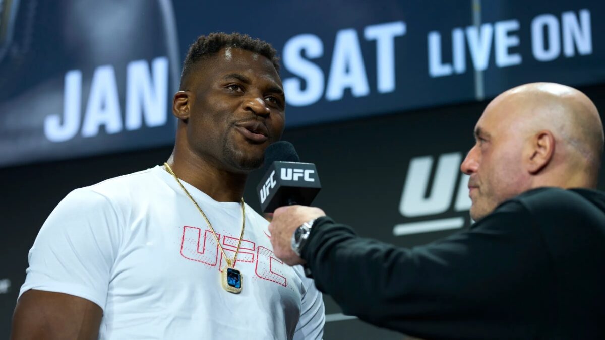 WATCH: Francis Ngannou's Reaction Responding to Dana White's 'Physical Attack' Accusation Goes Viral 1 Francis Ngannou