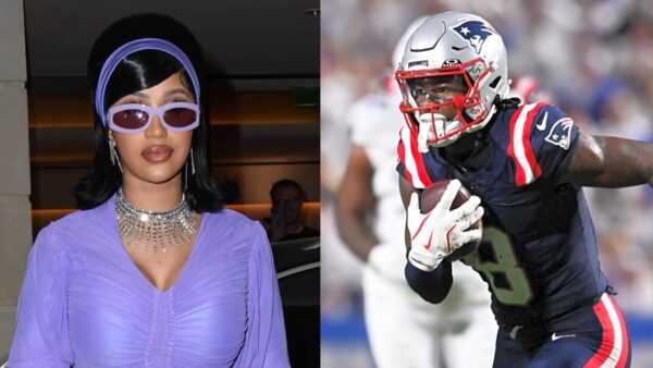 Stefon Diggs’ Girlfriend Cardi B Declares Loyalty to the Patriots: “I’m All In!”