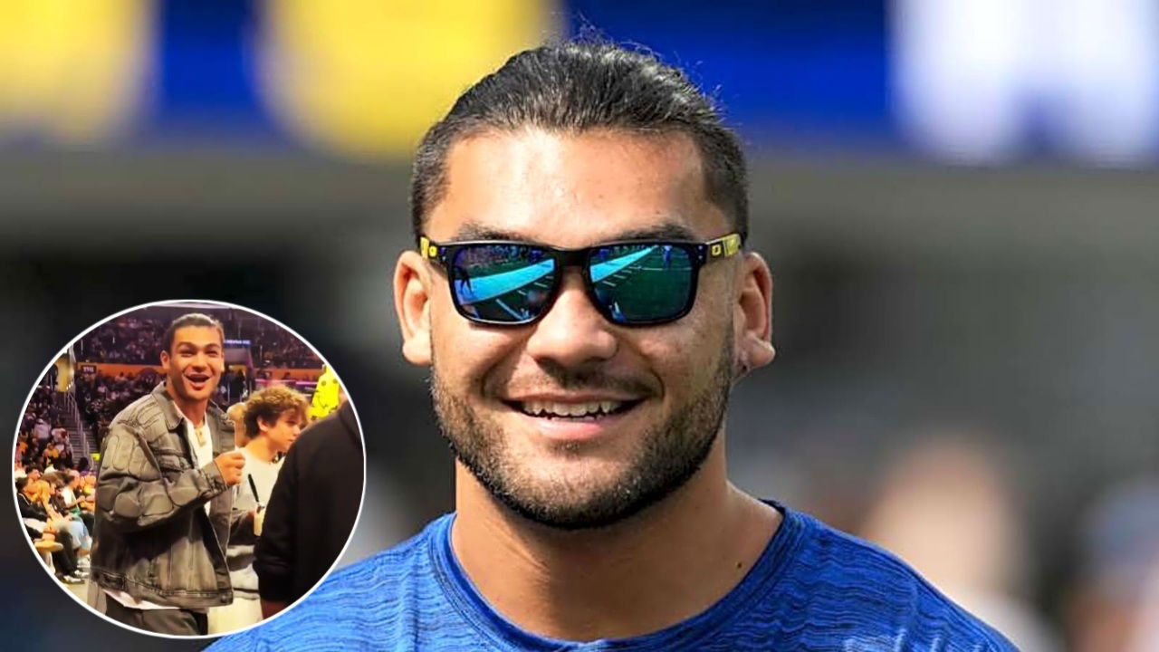 (Video) Puka Nacua Brutally Roasts a Ravens Fan at Lakers Game