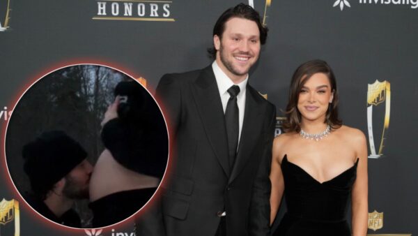 (Video) Jubilant Josh Allen Plants a Sweet Kiss on Hailee Steinfeld’s Baby Bump in Adorable Reveal!