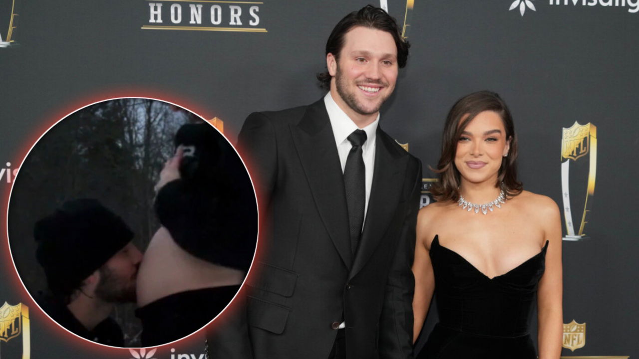 (Video) Jubilant Josh Allen Plants a Sweet Kiss on Hailee Steinfeld’s Baby Bump in Adorable Reveal!