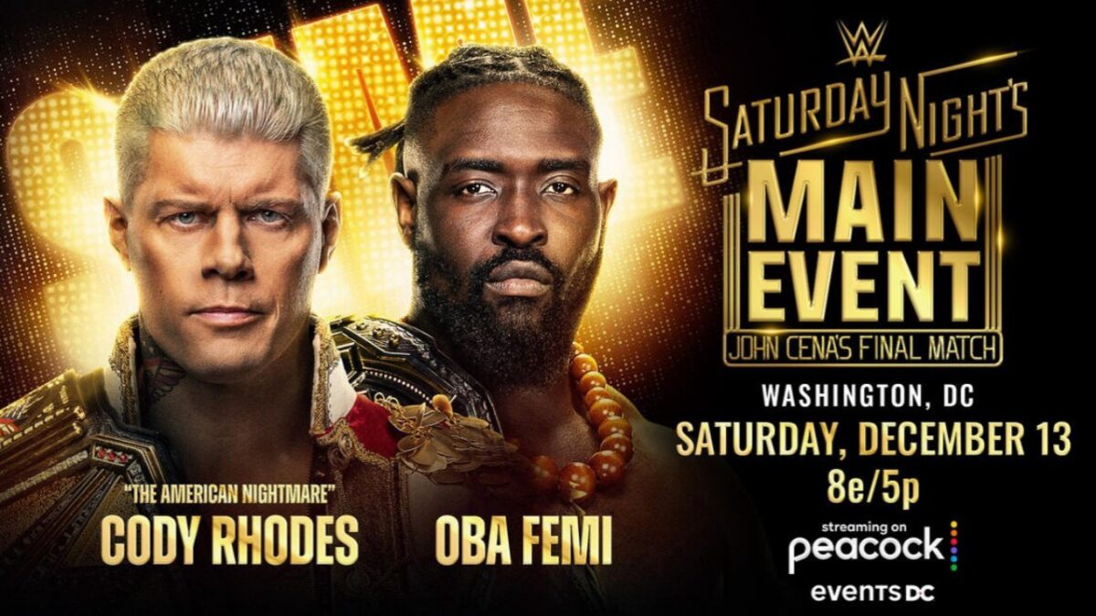 The Terror Twins Reunite in SmackDown Main Event After Cody Rhodes and Oba Femi Ignite Tension Ahead of Mega Showdown 1 Cody Rhodes vs. Oba Femi at SNME