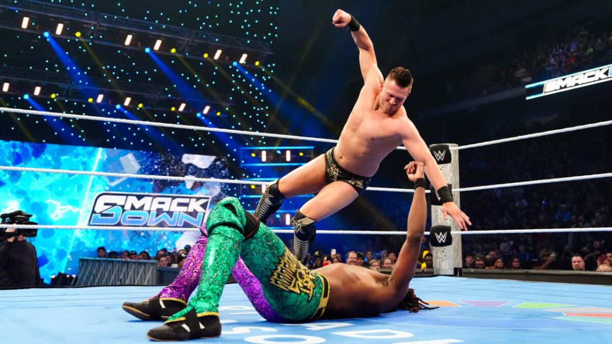 John Cena Receives Special Video Messages from Tom Brady, Eli Manning, Snoop Dogg and More Ahead of His Final WWE Match 1 The Miz hitting the Five Knuckle Shuffle on Je'Von Evans