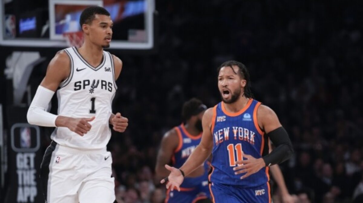 (Video) Stan Van Gundy Casually Makes 'Deportation Joke' on Victor Wembanyama During Live Broadcast 1 Victor Wembanyama and Jalen Brunson