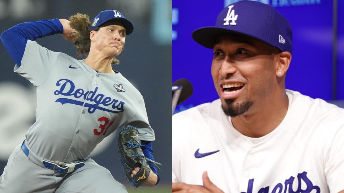 Tyler Glasnow Reveals Talking to Dodgers Front Office After His Name Came up in Trade Rumors Regarding Tarik Skubal 1 Tyler Glasnow and Edwin Diaz