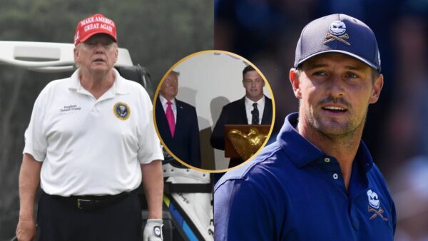 WATCH: Bryson DeChambeau Calls Donald Trump “Great Golfer” During White House Visit