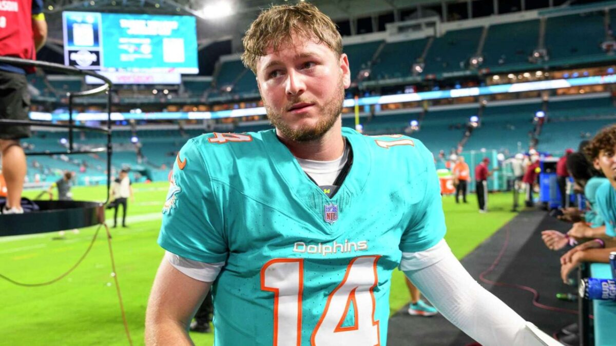 Dolphins selected Quinn Ewers in the 7th round