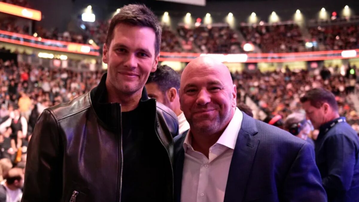 Tom Brady and Dana White