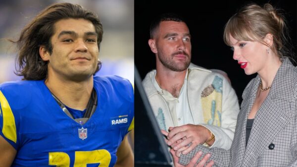 Puka Nacua Bizarrely Blames Taylor Swift ‘Curse’ For Travis Kelce and Chiefs’ Playoff Decline