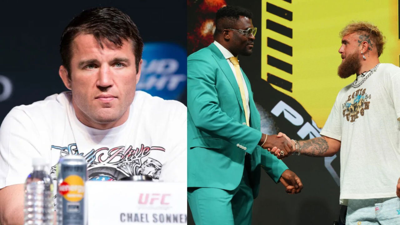 Chael Sonnen Claims Having 'Same' Situation With Dana White as Francis Ngannou 1 Chael Sonnen talks about Francis Ngannou's decision to turn down Jake Paul