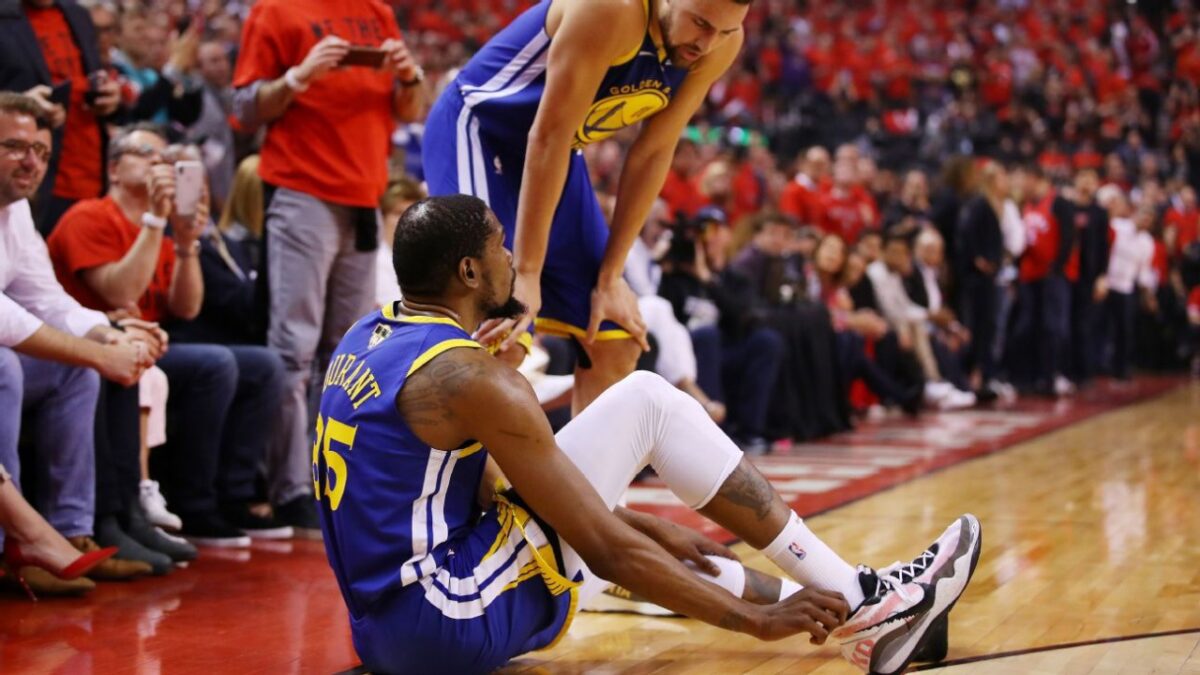 Kevin Durant Achilles tear in 2019