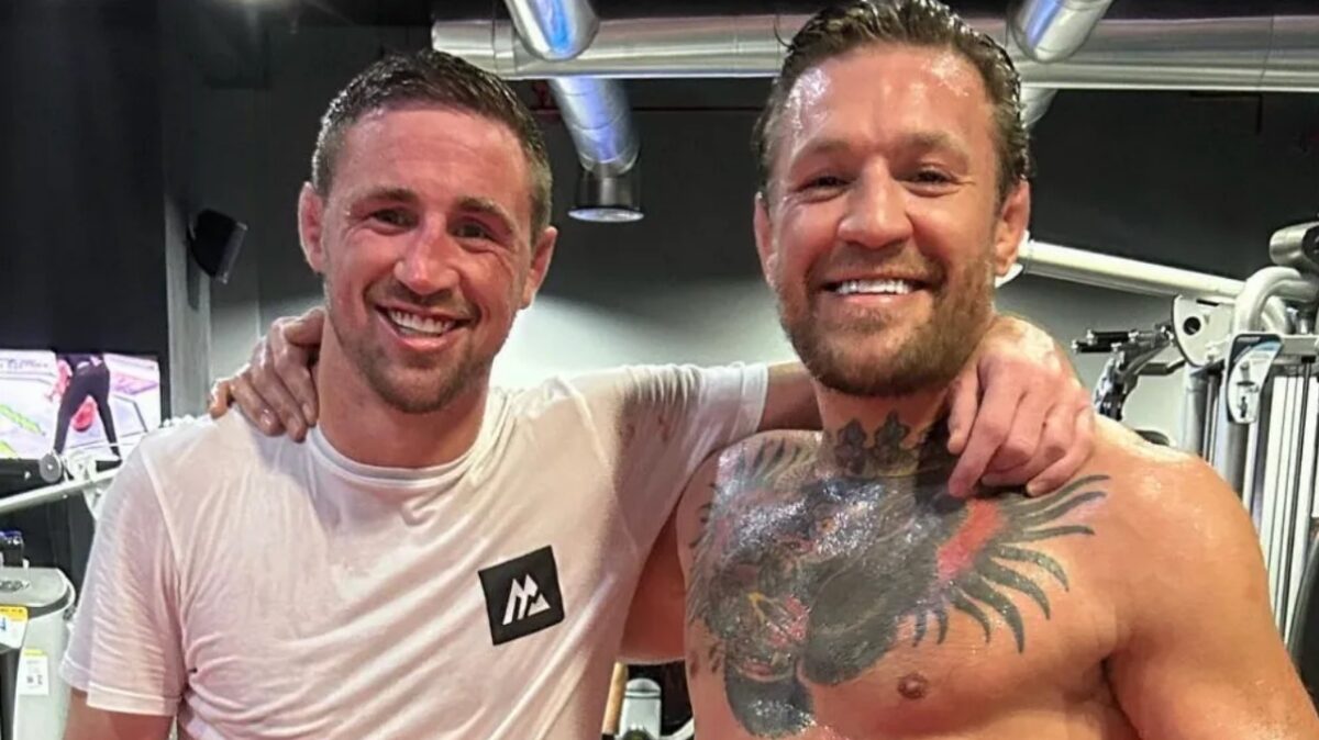 Conor McGregor and Brendan Loughane