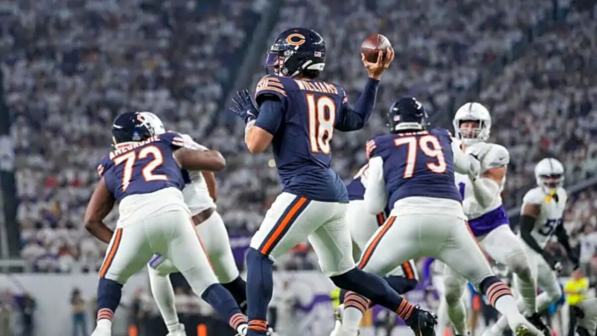 Caleb Williams Delivers Ice-Cold Line After Overtime Walk-Off Stuns Packers