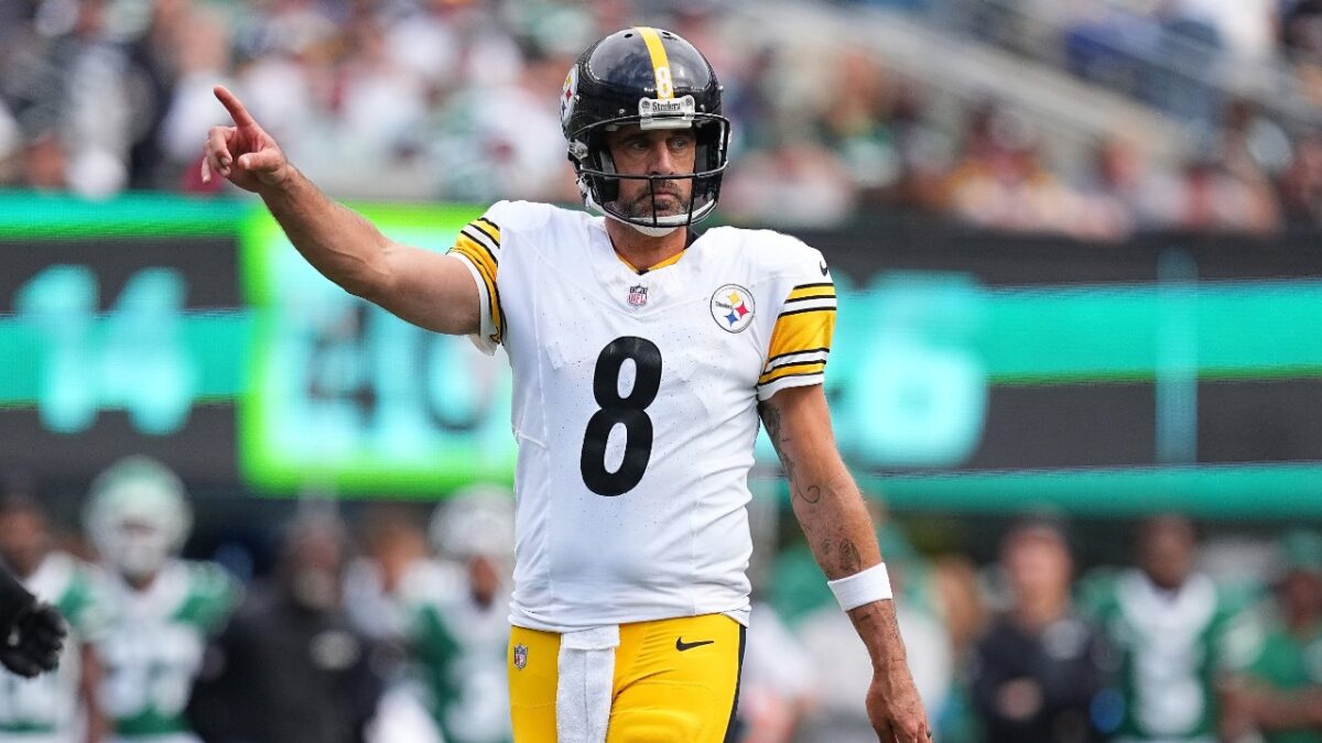 Aaron Rodgers is enjoying playing football