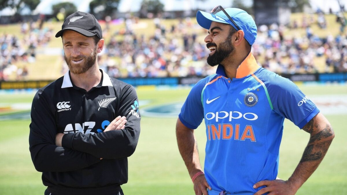 Kane Williamson and Virat Kohli