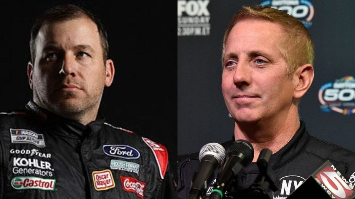 Ryan Newman and Greg Biffle