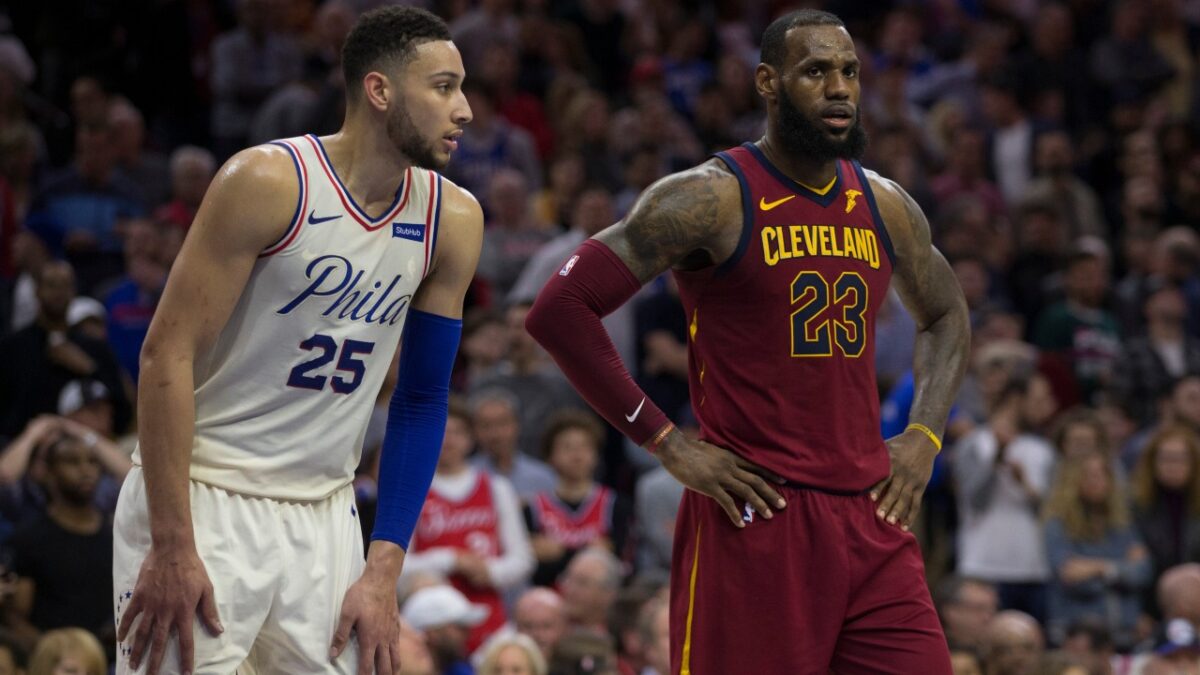 Ben Simmons and LeBron James share the same agent