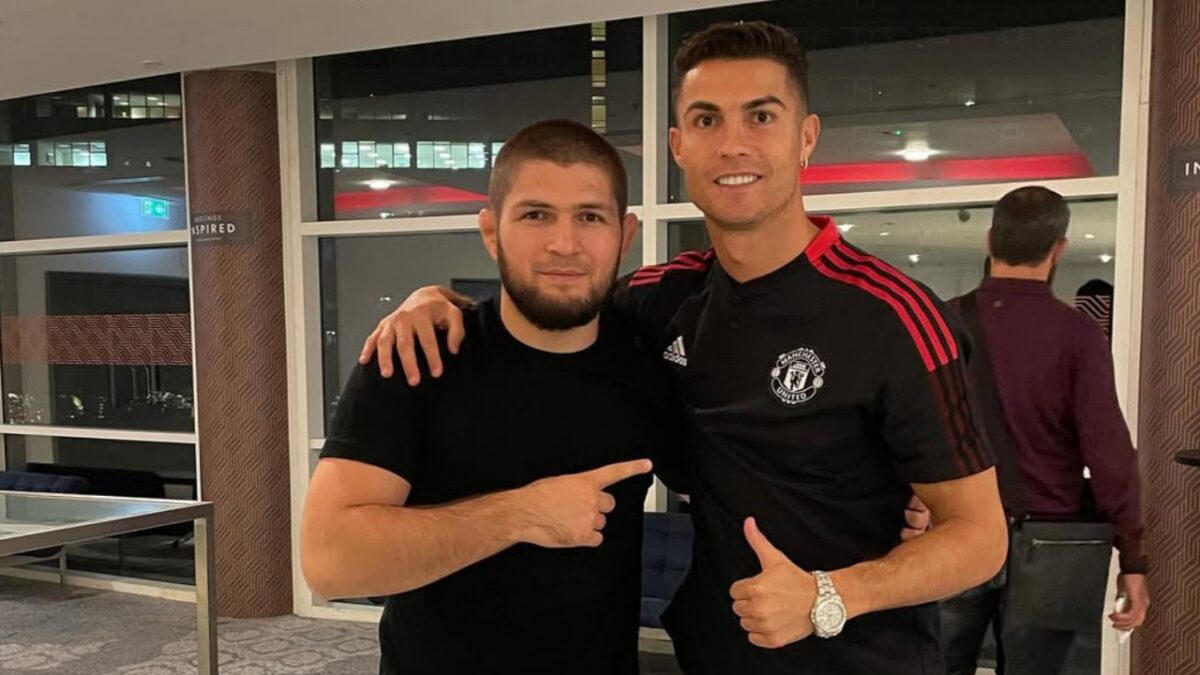 Khabib Nurmagomedov chooses his soccer GOAT 