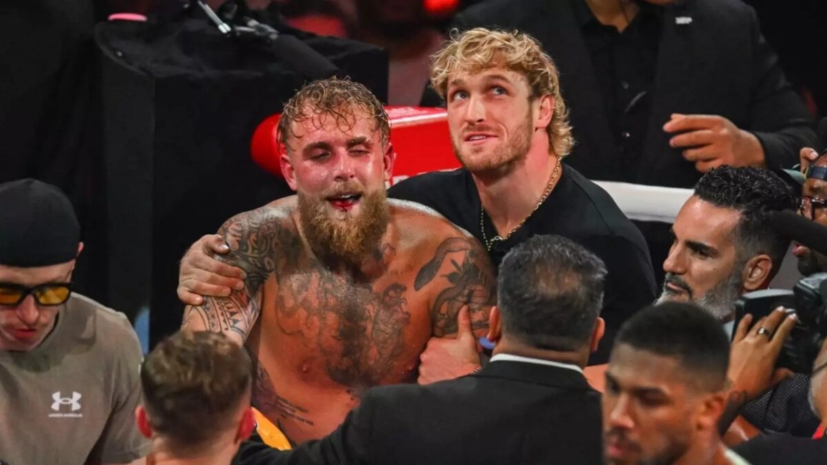 Logan Paul defends Jake Paul's performance against Anthony Joshua