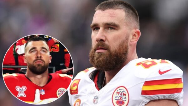 (Video) Travis Kelce Was Visibly Emotional During National Anthem in Possibly His Last Ever Game at Arrowhead
