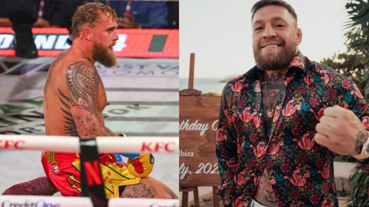 "Enjoy Christmas Smoothies" - Conor McGregor's Dark Joke on Jake Paul's Jaw Injury Leaves Fans in Splits 1 Jake Paul gets trolled by Conor McGregor