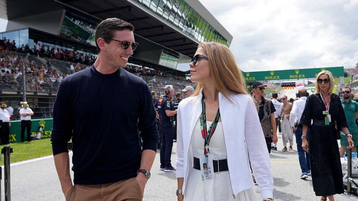 $40 Billion Worth Red Bull Racing Co-Owner Mark Mateschitz Set to Race in 2026 Dakar Rally 1 Mark Mateschitz with his partner Victoria Swarovski (via Gala)