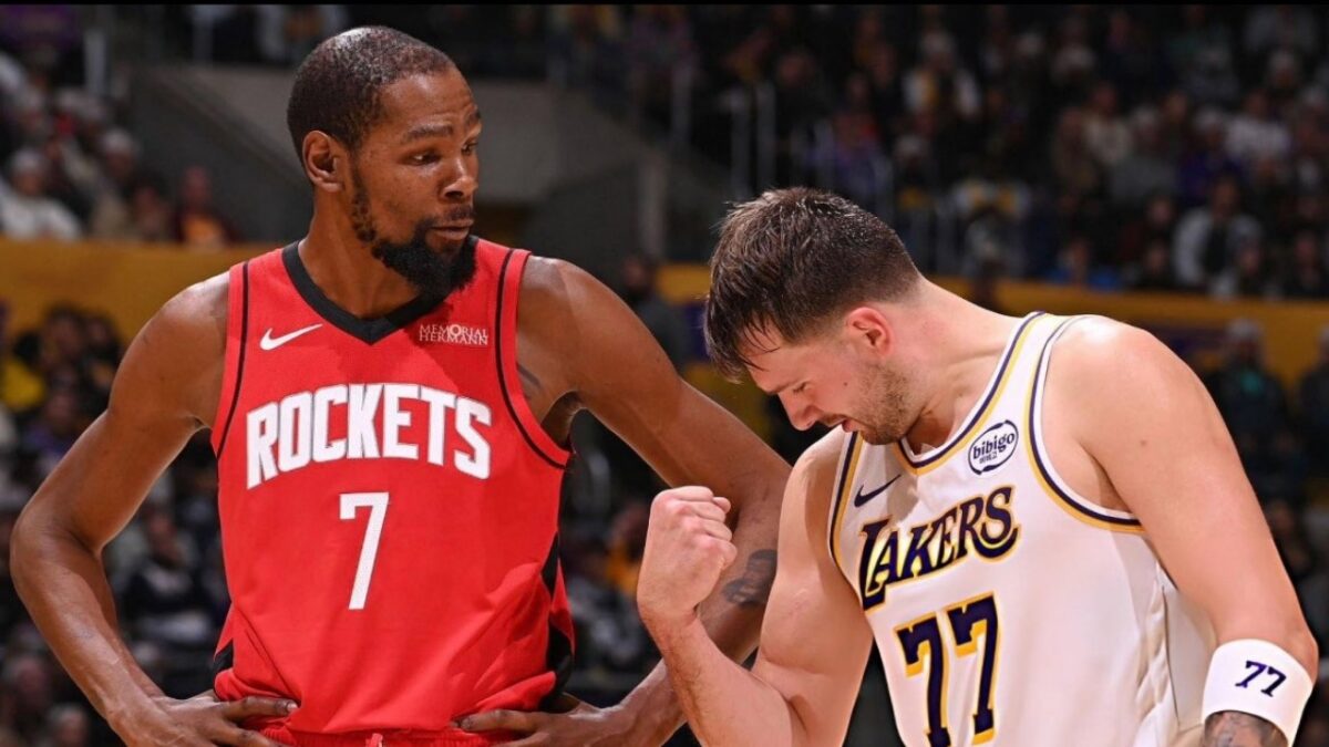 Kevin Durant and Luka Doncic