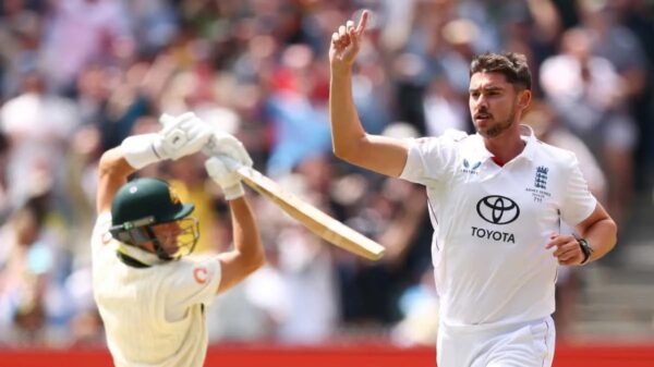 Josh Tongue Joins Elite Company, First England Bowler to Take MCG Test Five-For Since Dean Headley